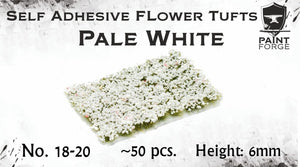 Paint Forge PFFL2618 Fleurs Blanc Pâle 6 mm