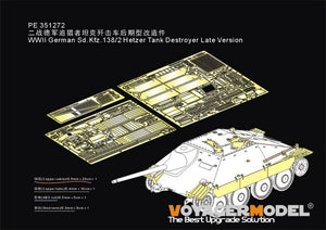 Voyager modèle PE351272 seconde guerre mondiale allemand Sd.Kfz.138/2 Hetzer chasseur de chars Version tardive pour TAKOM 2171/2172 1/35