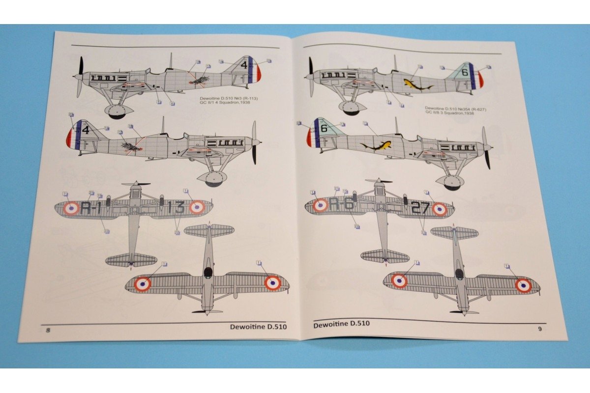 Dora Wings 32003 Dewoitine D.510 1/32 – Bild 6