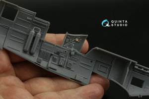 Intérieur imprimé en 3D et coloré sur papier décalcomanie (Kotare) pour Spitfire Mk.1 (Mid) de Quinta Studio QD32192, échelle 1/32 – Bild 5