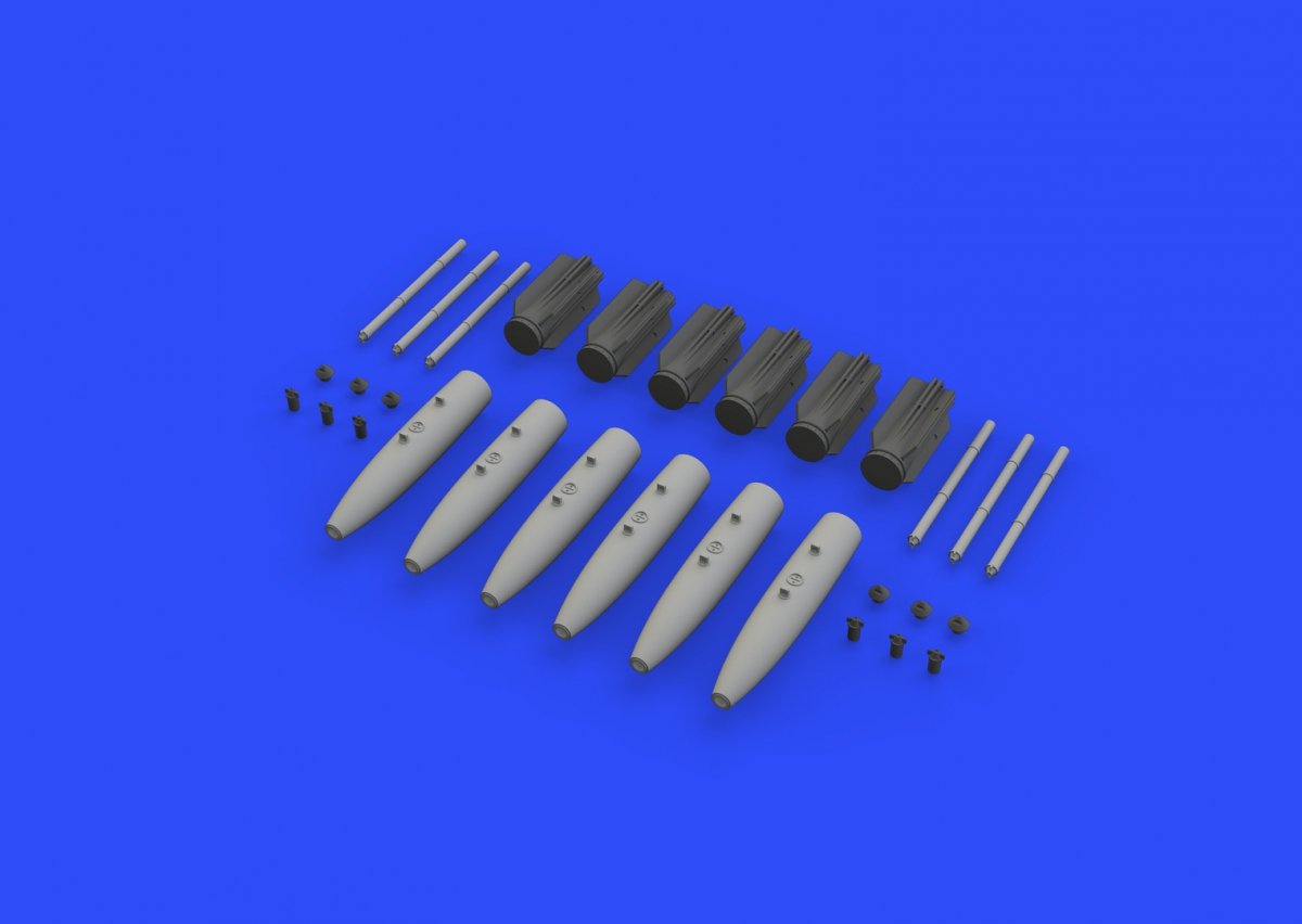 Eduard 632097 Mk.82 avec aérofrein, début du 1/32 – immagine 4