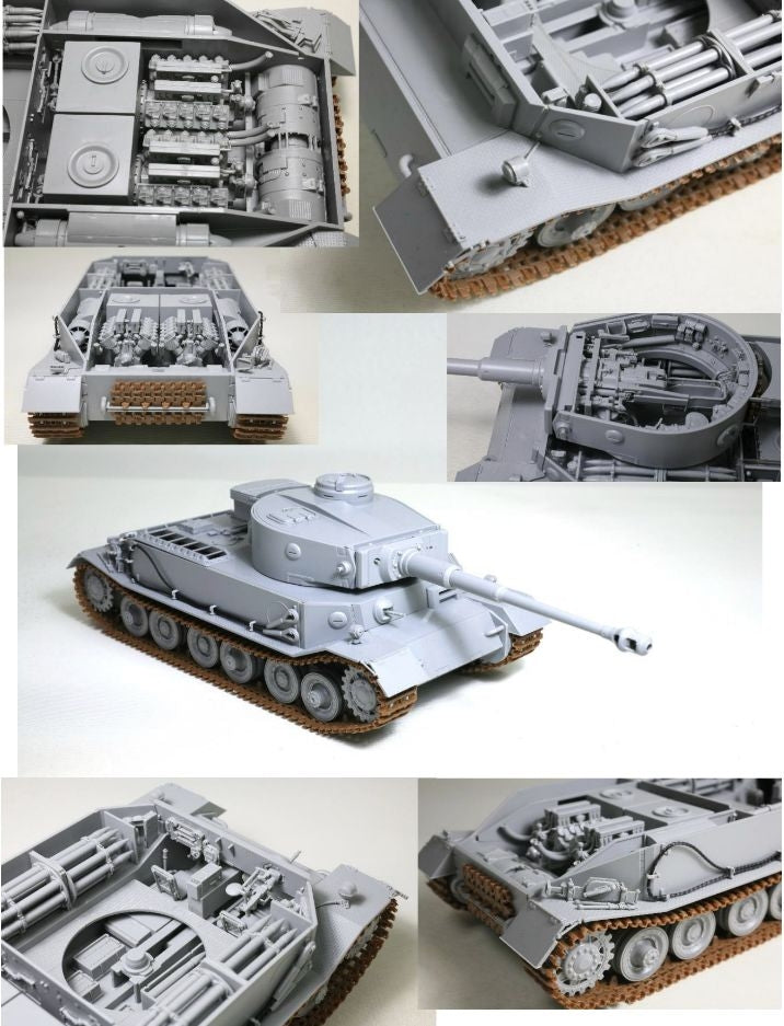 Amusing Hobby 35A061 Pz.Kpfw.VI Tiger(P) Truppenübungsfahrzeug 1/35 – zdjęcie 2