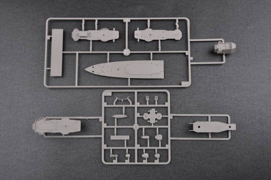 Trumpeter 05332 HMS Zulu Destroyer de classe Tribal britannique 1941 (1/350) – image 7