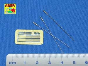 Antennes allemandes Aber R-27 de 1,4 m (lot de 3 pièces) (1/35) – image 2