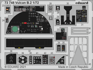 Eduard BIG72167 Vulcan B.2 AIRFIX 1/72  – immagine 2