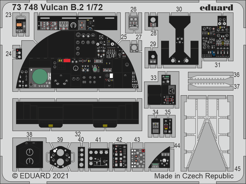 Eduard BIG72167 Vulcan B.2 AIRFIX 1/72  – immagine 2