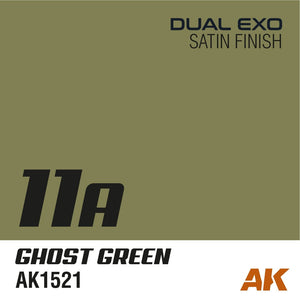 AK Interactive AK1555 DUAL EXO SET 11 – 11A GREEN FANTÔME &amp;amp; 11B GREEN REBEL – Bild 3