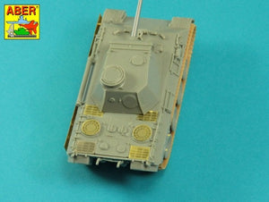 Aber 72A16 Siatki do niemieckiego czołgu Panther, Ausf.A/D / PzKpfw. V, Ausf.A/D, Panther - Grilles 1/72 – zdjęcie 6