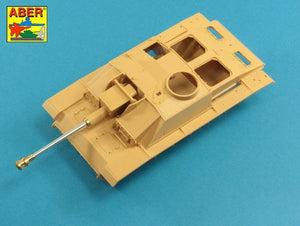 Aber 35L-059n Canon allemand StuK.40 L/48 de 7,5 cm avec frein de bouche central pour Stug.III, Ausf G - modèle moyen (1/35) – image 7