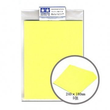 Feuille de masquage Tamiya 87130, 5 pièces (papier autocollant format A5, 5 pièces)
