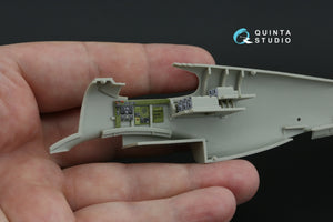 Intérieur coloré imprimé en 3D sur papier décalcomanie Quinta Studio QD48473 P-51A (Accurate Miniatures/Academy) 1/48 – immagine 12