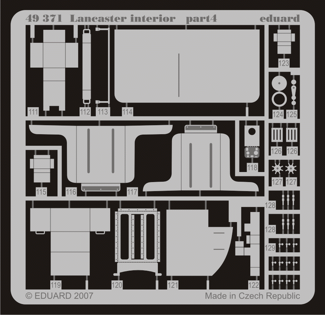 Eduard BIG4882 LANCASTER 1/48 TAMIYA – image 17