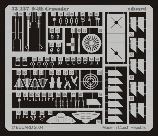 Eduard 73227 F-8E 1/72 ACADEMY MINICRAFT – image 2