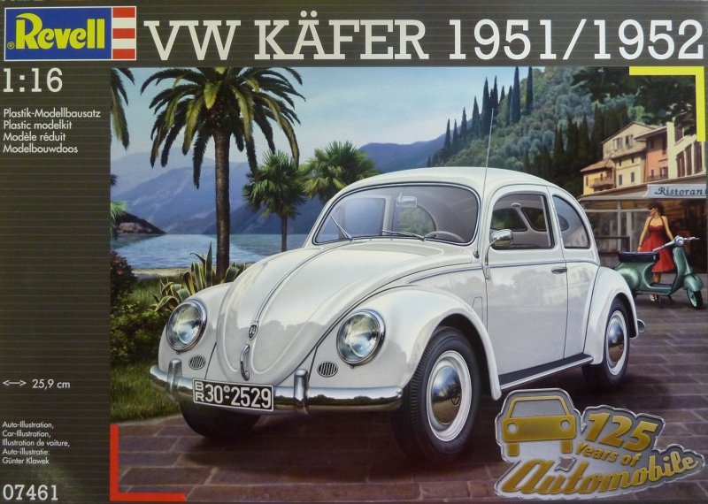 Revell 07461 Volkswagen VW Kafer 1951/1952 1/16