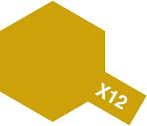 Peinture acrylique Tamiya X12 Feuille d&amp;#39;or (81512) 10 ml – image 2