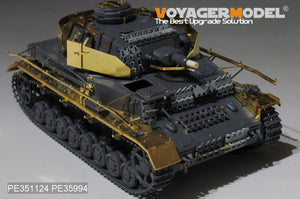 Maquette Voyager PE351124A, char allemand Panzer IV Ausf. F1 (production tardive), version de base (sans munitions incluses), échelle 1/35 – immagine 3
