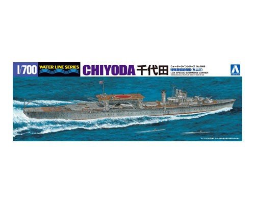 Aoshima 00121 IJN Porte-sous-marin spécial Chiyoda 1/700