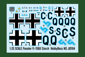 Hobby Boss 80184 Fieseler Fi-156U Storch 1/35 – immagine 3