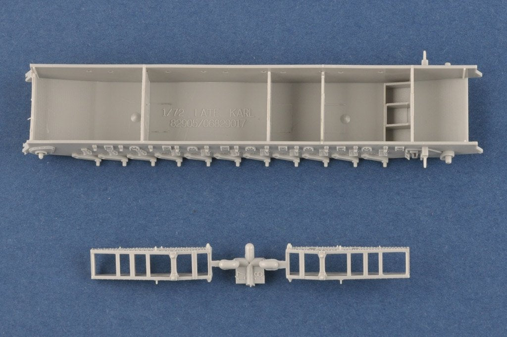 Hobby Boss 82961 Camion allemand KARL-Geraet 040/041 sur châssis de transport ferroviaire 1/72 – image 12