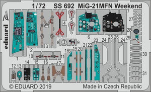 Eduard SS692 MiG-21MFN Week-end 1/72 EDUARD