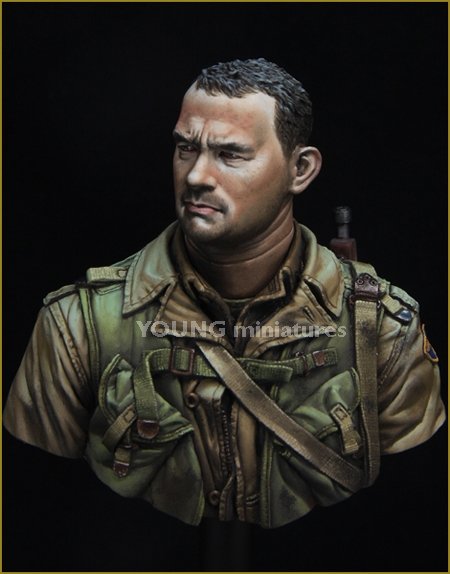 Young Miniatures YM1848 2e bataillon de Rangers américains, Normandie 1944, échelle 1/10