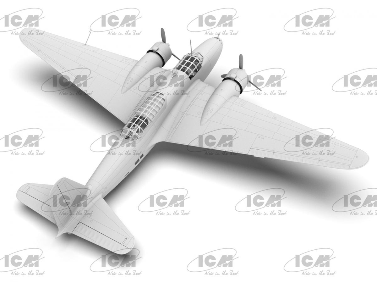 ICM 48196 Mitsubishi Ki-21-Ia &amp;quot;Sally&amp;quot; 1/48 – Bild 3