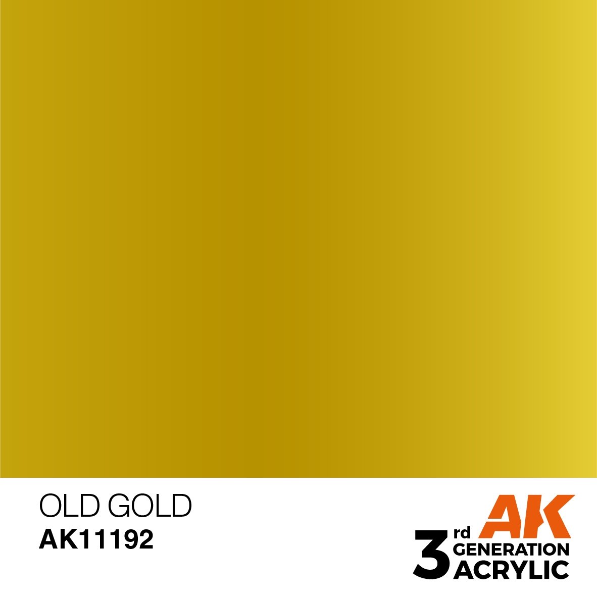 AK Interactive AK11192 OLD GOLD – MÉTALLIQUE 17 ml