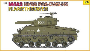 Cyber-Hobby 9124 M4A3 HVSS POA-CWS-H5 (1/35)