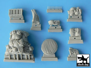 Ensemble d&amp;#39;accessoires Black Dog T35003 Sd.Kfz. 222 et 223 pour maquettes Tamiya au 1/35 – immagine 6