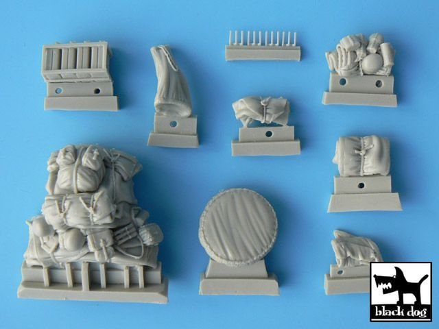 Ensemble d&amp;#39;accessoires Black Dog T35003 Sd.Kfz. 222 et 223 pour maquettes Tamiya au 1/35 – immagine 6