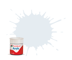 Humbrol AB0191 191 Peinture acrylique métallisée argent chromé 14 ml