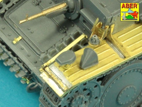 Aber 48041 Pz.Kpfw..38 (t) Ausf. Char allemand E/F/G Pz.38 (t) pt.2-ailes 1/48 – imagen 8