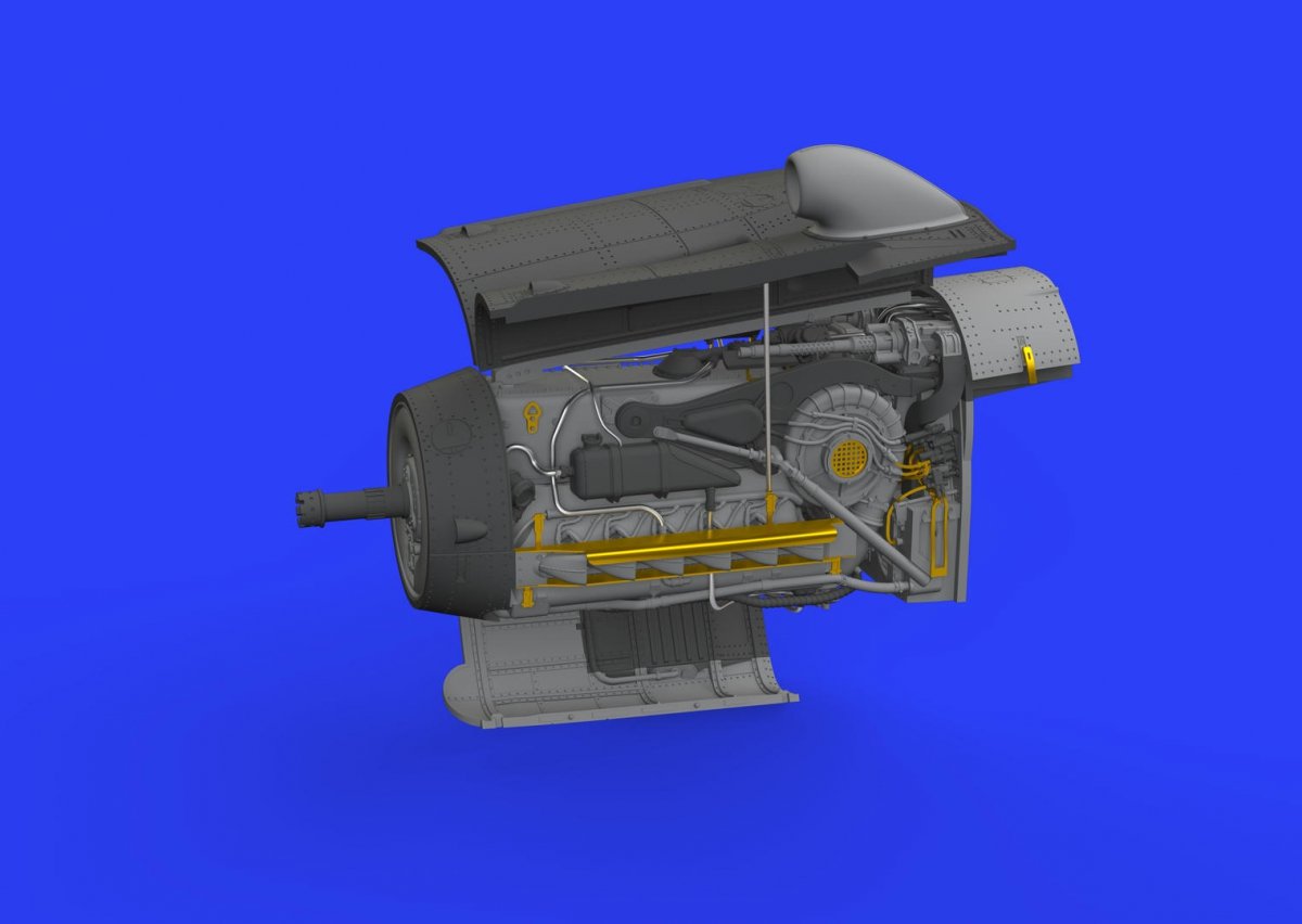 Moteur Bf 109G-10 Eduard 648441 au 1/48 EDUARD  – image 3