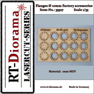 RT-Diorama 35527 Jeu de brides (10 mm) 1/35