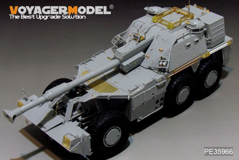 Modèle Voyager PE35966 Rhino SPH G6 moderne d&amp;#39;Afrique du Sud (modèle de base) pour TAKOM 2052 au 1/35 – image 8