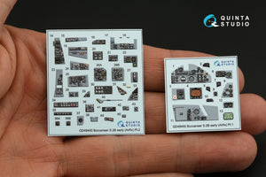 Quinta Studio QD48450 Buccaneer S.2B (première génération) - Intérieur coloré imprimé en 3D sur papier décalcomanie (Airfix) 1/48 – Bild 2