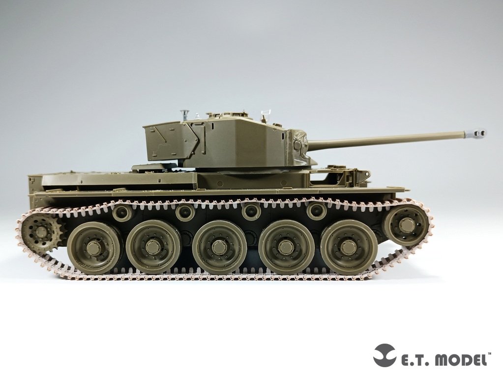 ET Model P35-068 Chenilles fonctionnelles pour char de croisière britannique A34 Comet, compatible avec la maquette TAMIYA (impression 3D), échelle 1/35  – immagine 8