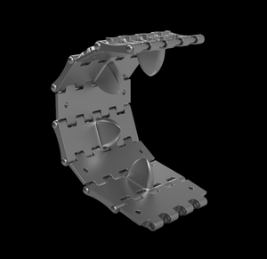 Panzer Art TR35-025 T-34 Chenilles à motif gaufré de 500 mm n° 3, échelle 1/35 – Bild 3