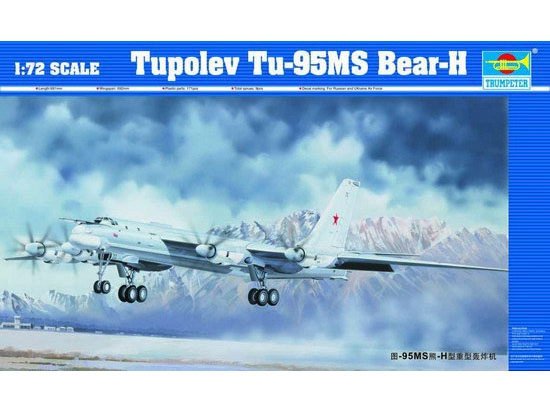 Trumpeter 01601 Tupolev Tu-95MS Bear-H 1/72