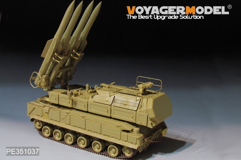 Kit de mise à niveau Voyager Model PE351037 pour le système de missiles de défense aérienne russe moderne 9K37M2 BUK-M2, compatible avec PANDA PH35034 au 1/35 – immagine 4