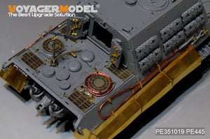 Maquette Voyager PE351019 Jagdtiger allemand de la Seconde Guerre mondiale (modèle de base) pour TAKOM 8001 au 1/35  – immagine 13