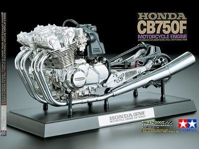 Moteur de moto Tamiya 16024 Honda CB750F 1/6