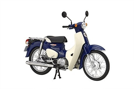 Fujimi 141961 B-NX-6 Honda Super Cub 110 (Bleu denim métallisé urbain) 1/12 – image 2