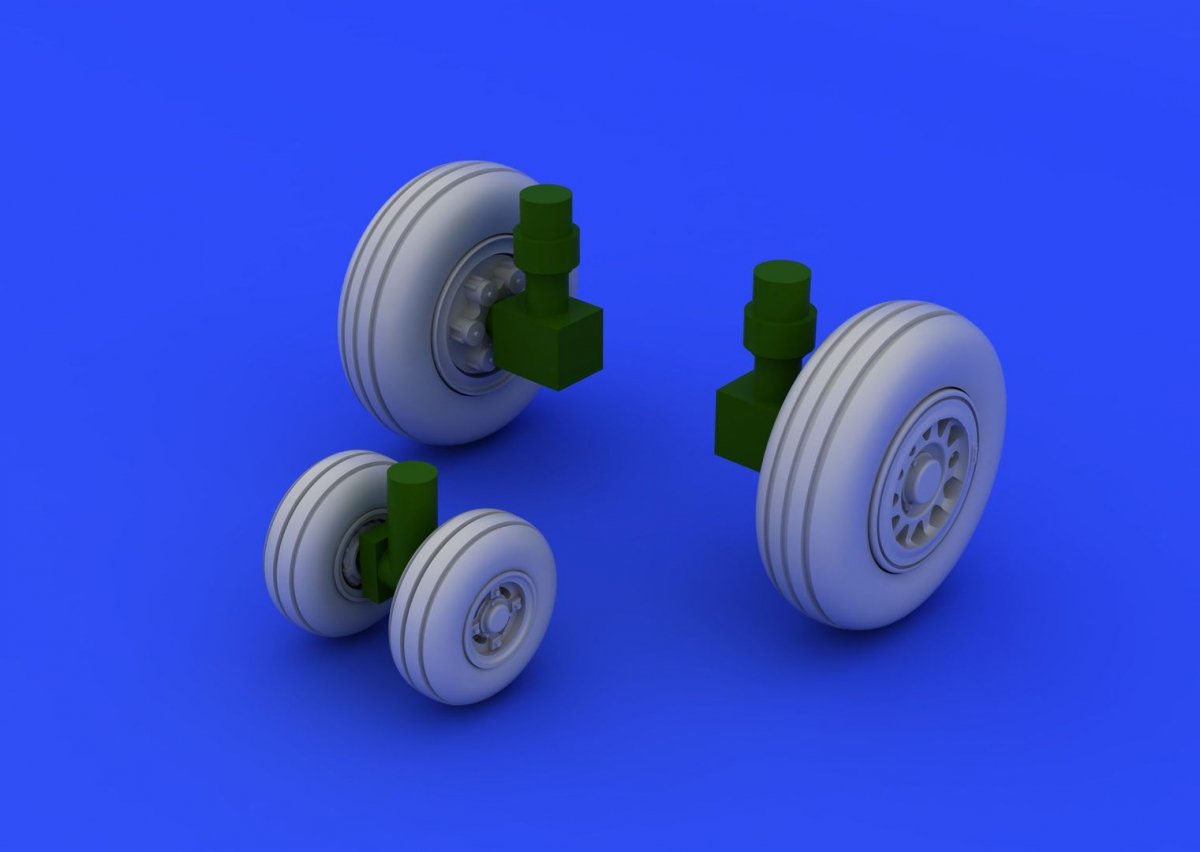 Roues Eduard 672067 JAS-39 1/72 (REVELL)