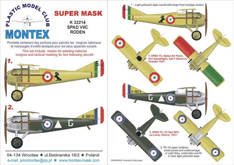 Montex K32214 SPAD 7c 1/32 