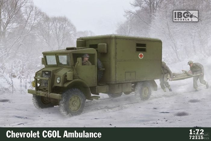 IBG 72115 Ambulance Chevrolet C60L 1/72