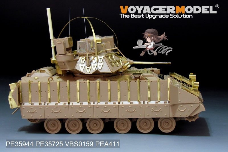 Maquette Voyager PE35944 M3A3 BRADLEY CFV de l&amp;#39;armée américaine moderne (modèle de base pour KINETIC K61014/ OROCHI IM001 IM002) à l&amp;#39;échelle 1/35  – image 9