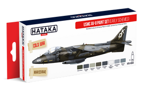Hataka HTK-AS63 USMC AV-8 paint set (early schemes) (8x17ml) – zdjęcie 2