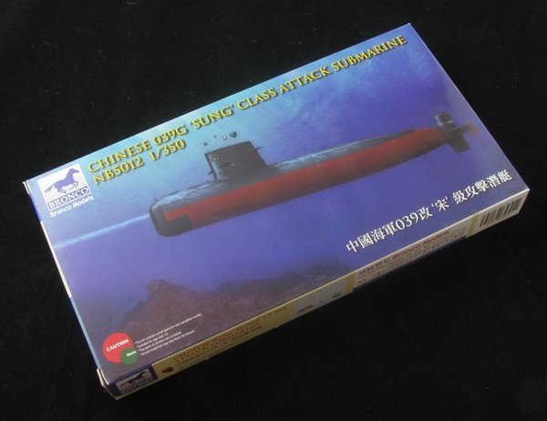 Bronco NB5012 Sous-marin d'attaque chinois de classe Sung 039G 1/350