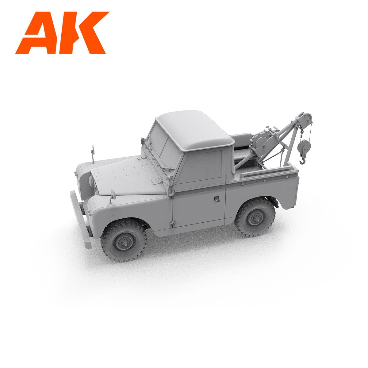 AK Interactive AK35014 LAND ROVER 88 SERIES IIA CRANE-TOW TRUCK 1/35 – zdjęcie 5